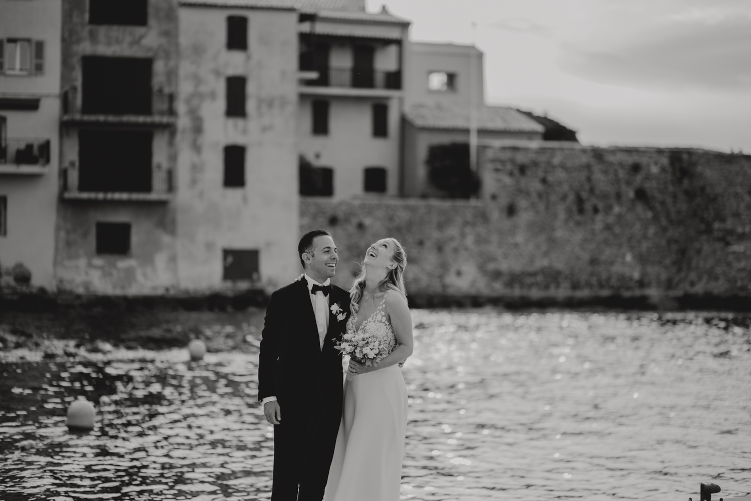 couple de marié à Saint Tropez