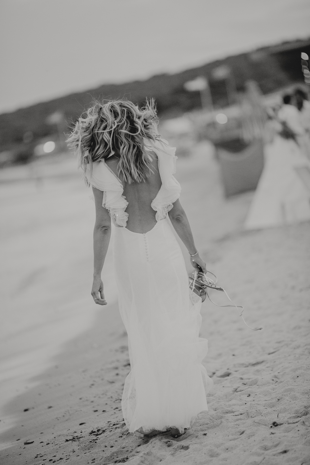 mariée sur la plage