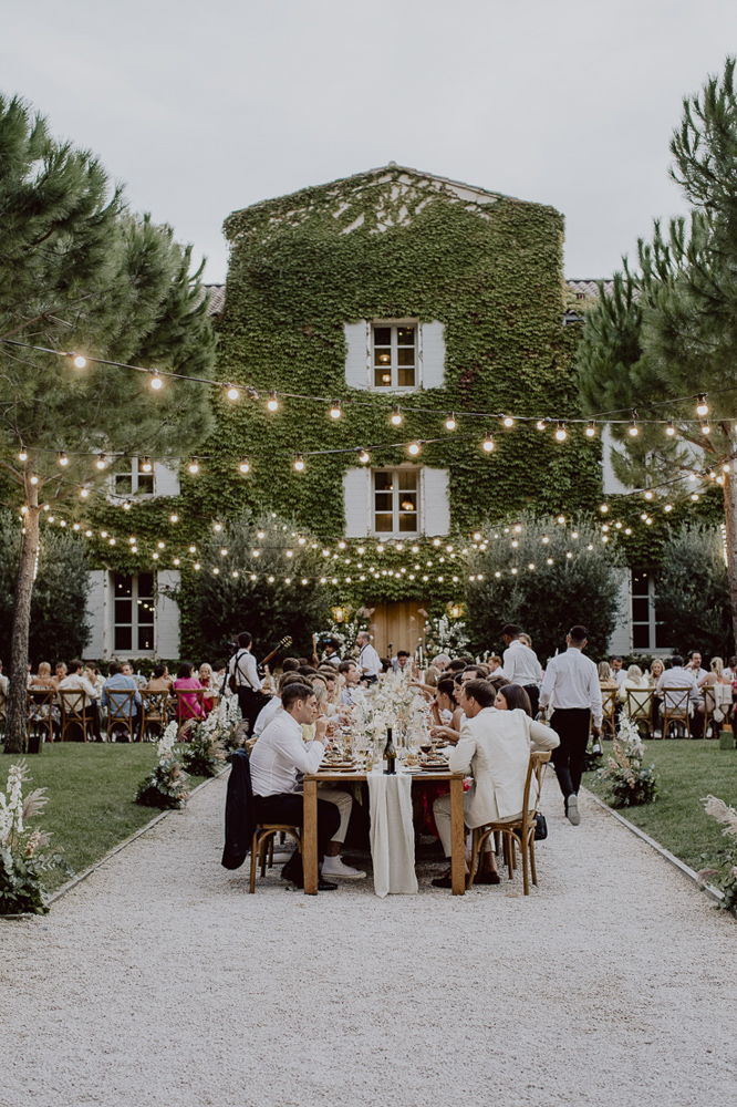 Dîner de mariage au Domaine de Canaille à Cassis