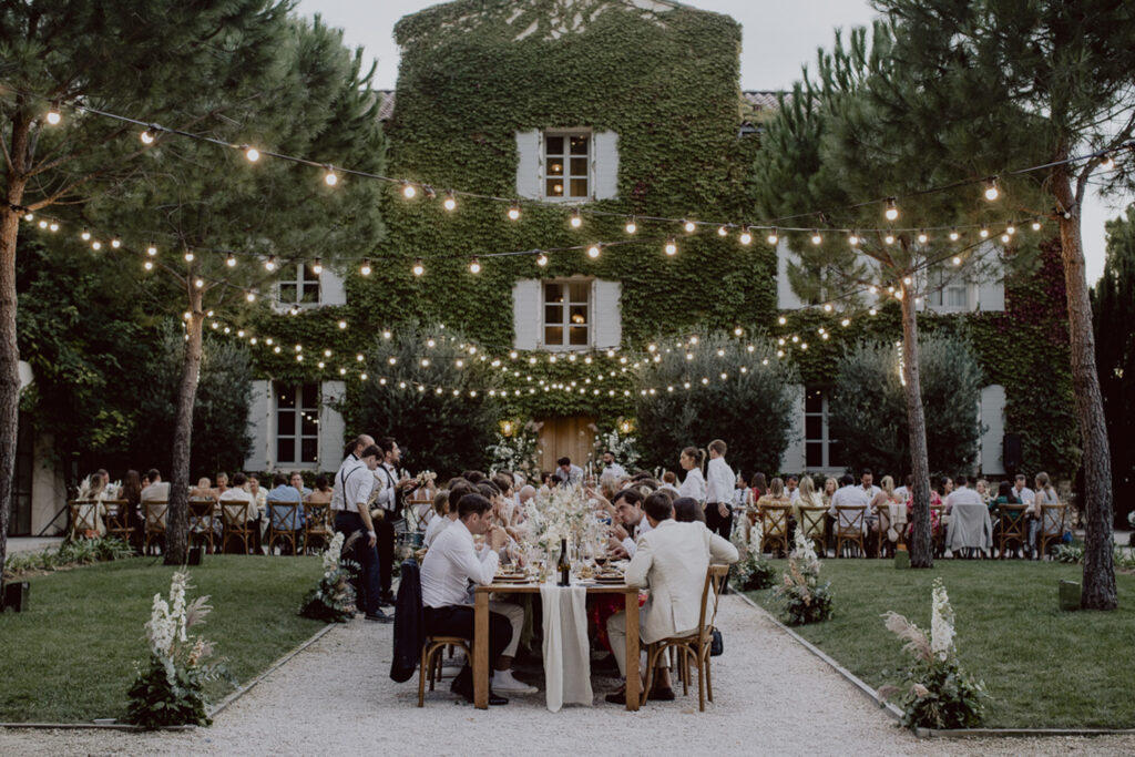 repas de mariage au Domaine de Canaille à Cassis