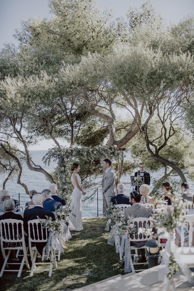 cérémonie de mariage à Saint Tropez