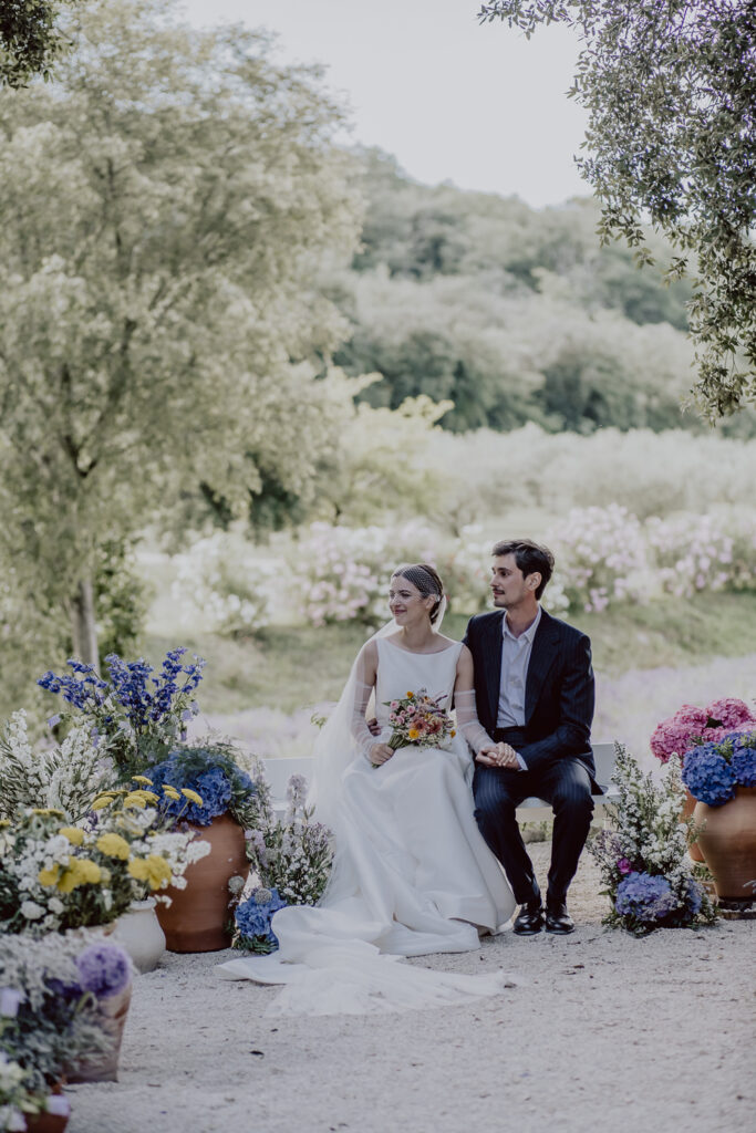 Cérémonie de mariage en Provence
