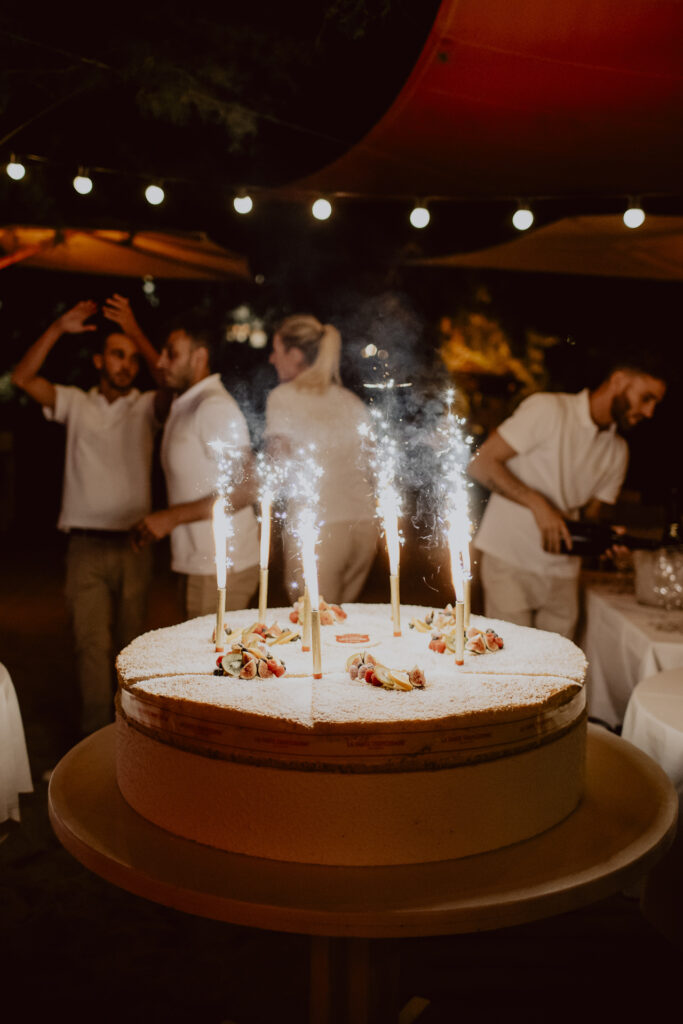 mariage au Tropicana à Ramatuelle