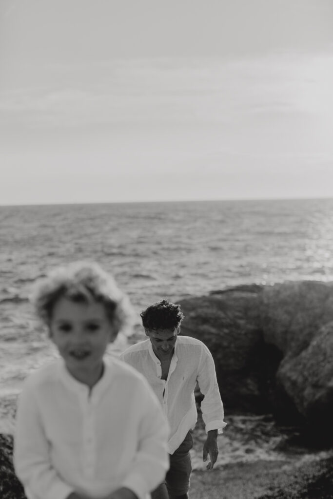 Photographe bébé à la mer