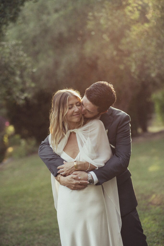 couple de mariés en Provence